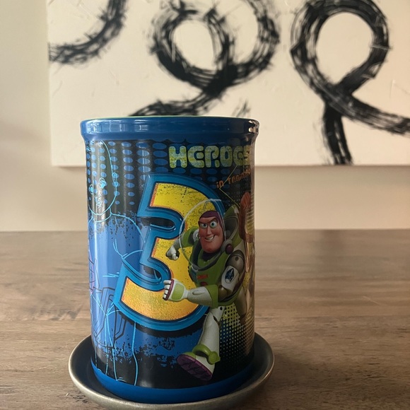 TOY STORY 3 Disney Store Heroes in Training Woody Buzz Oversized Coffee Mug Cups - Picture 6 of 7